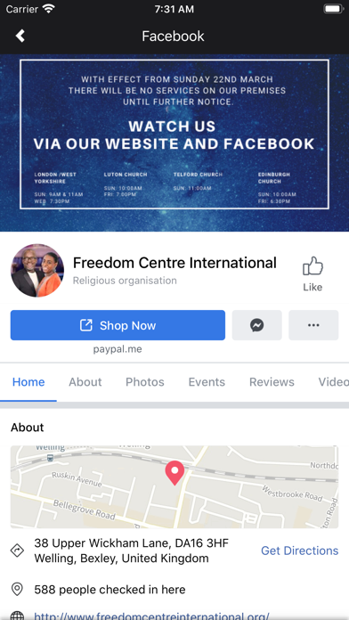 Freedom Centre International screenshot 4