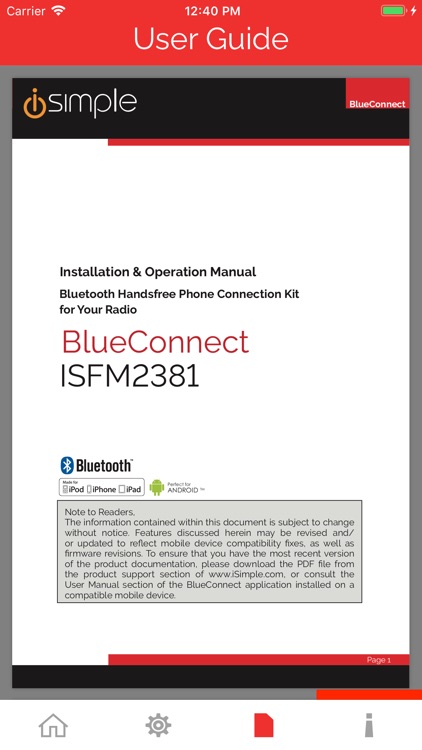 iSimple BlueConnect