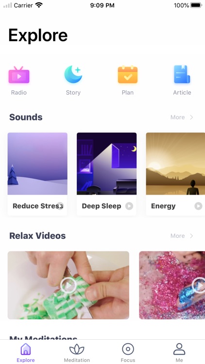 RelaxMe: Sleep Sounds Stories