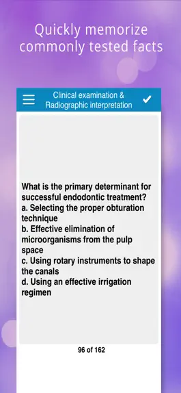 Game screenshot Endodontics (NBDE iNBDE) hack