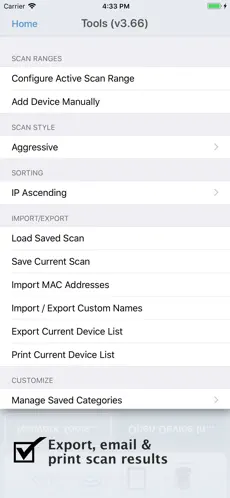 Captura de Pantalla 3 IP Network Scanner Lite iphone