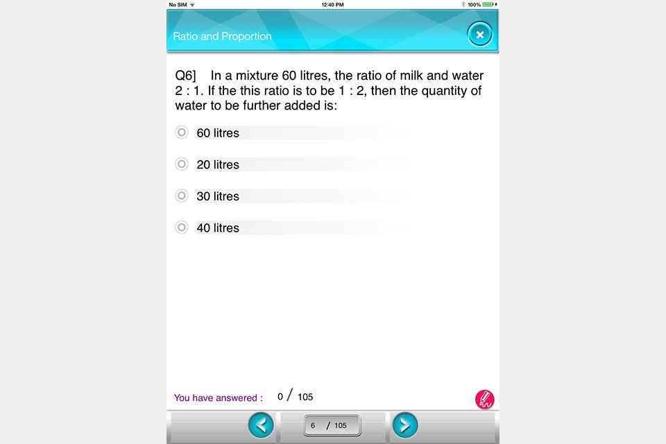 US 6th Ratios screenshot 2