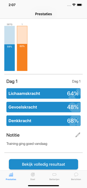 Drie Batterijen App