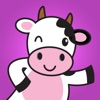 Cute Dairy Cow Stickers