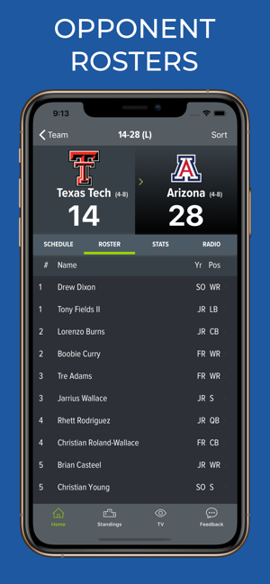 Texas Tech Football Schedules(圖9)-速報App