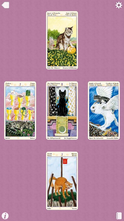 Tarot of Pagan Cats screenshot-4