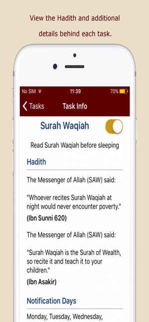 Build Your Deeds: Quran,Sunnah(圖3)-速報App