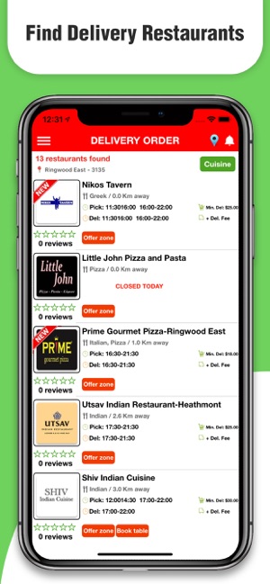 OZFOODHUNTER-Order Food Online(圖2)-速報App