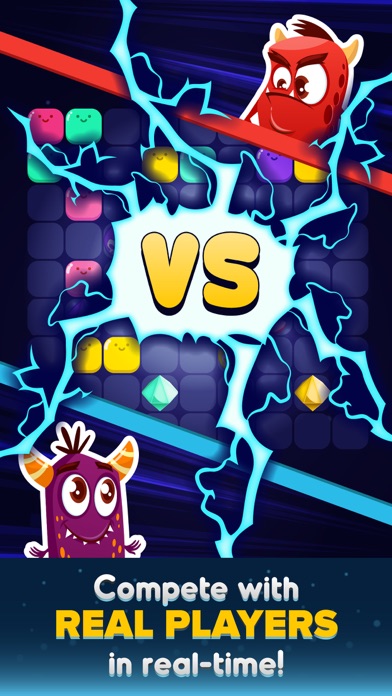 Toon Block Puzzle: PvP Match 3のおすすめ画像1