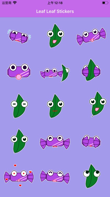 Leaf Leaf Stickers