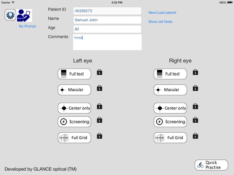 MRF Glaucoma