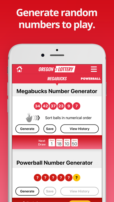 Oregon Lottery Numbers screenshot 4
