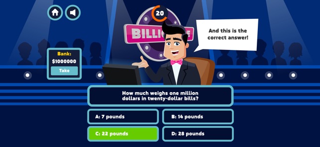 Billionaire: Trivia Games Quiz