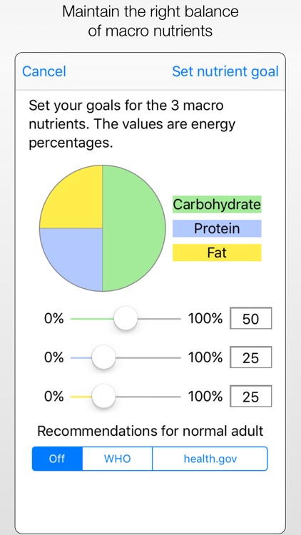 Diet Counts — calorie counter screenshot-3