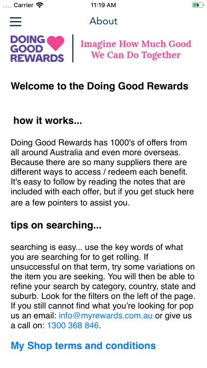 Doing Good Rewards screenshot-4