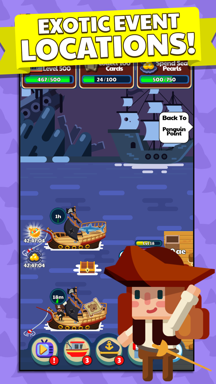 Idle Fishing Story Hack screenshot 2 - iOS game interface