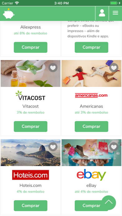 MyCashBack Brasil screenshot 2