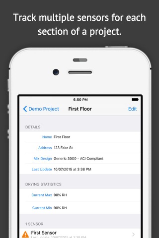 Concrete Sensors screenshot 2
