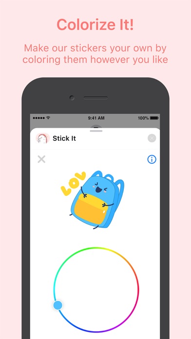 Stick It! Colorizable Stickers screenshot 2