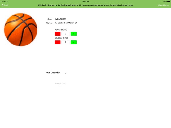 Screenshot #6 pour EduTrak mPOS 2.0