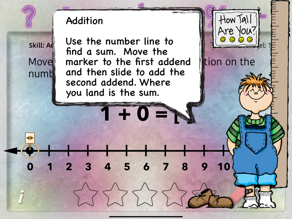 #4. Interactive Number Line (iOS) Tekijänä: Ventura Educational Systems.