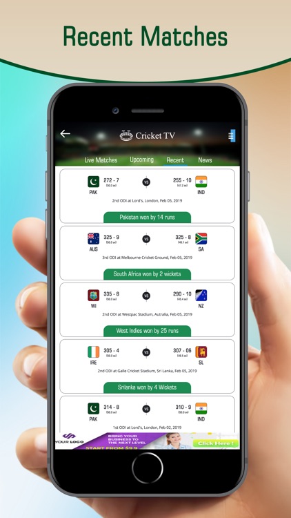 Universal Sport TV for Cricket