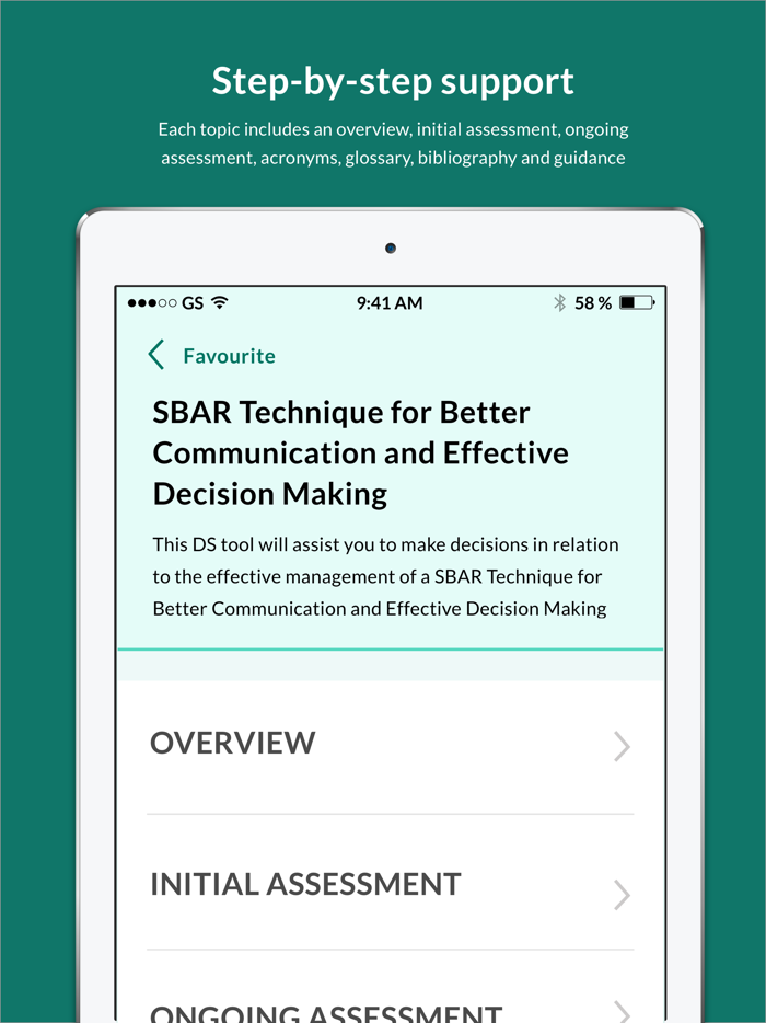 RCNi Decision Support