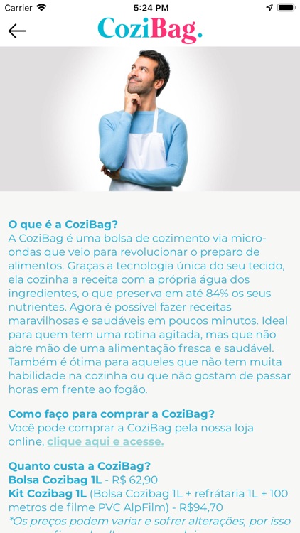 CoziBag Receitas screenshot-7