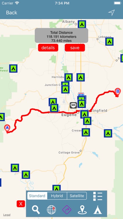 Oregon : Campgrounds & RV's screenshot-3