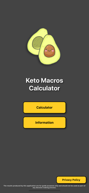 Keto Macro Calculator(圖1)-速報App