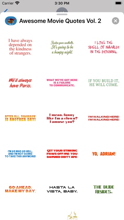 Awesome Movie Quotes Vol. 2