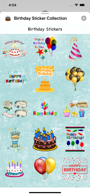 Birthday Sticker Collection(圖1)-速報App