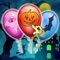 A classic balloon popping game for all, with colorful halloween graphics