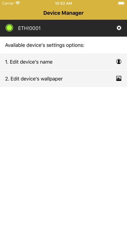 Ethernom Device Manager