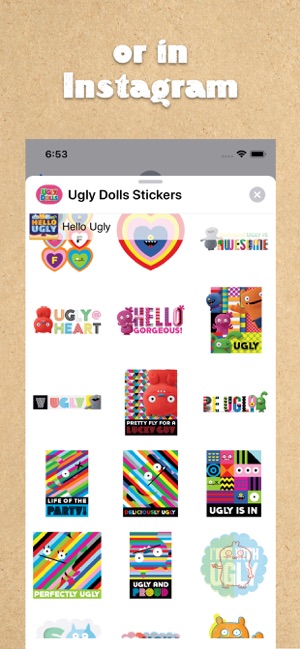 UglyDolls Stickers(圖6)-速報App