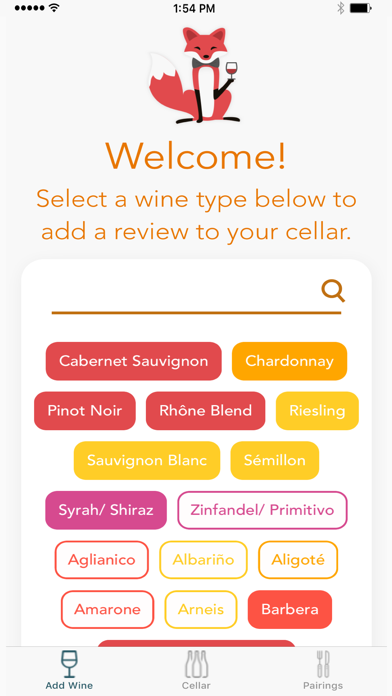 How to cancel & delete Wine Fox - Pairings & Notes from iphone & ipad 1