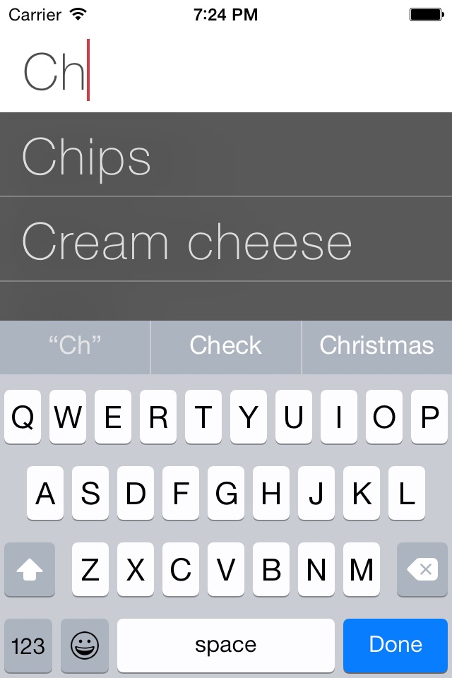 Minima – Tiny Shopping List screenshot 3