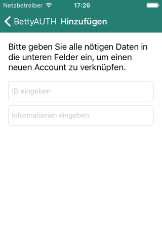 BettyAUTH screenshot 2