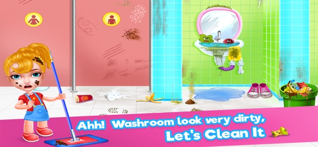 School Clean - Cleaning Games(圖3)-速報App