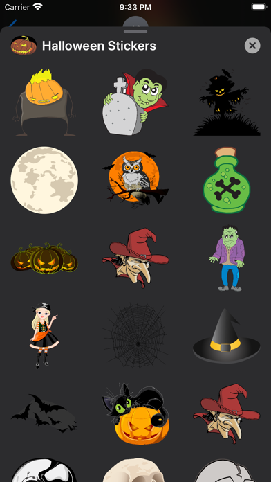 Halloween Stickers Emojis screenshot 3