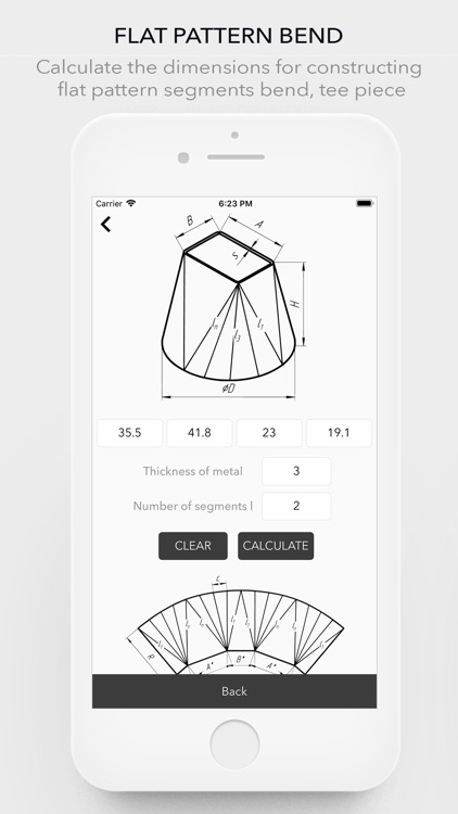 Flat Pattern Bend