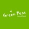 With the Green Peas Casual Food mobile app, ordering food for takeout has never been easier