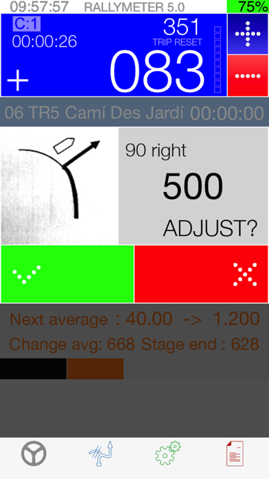 Rallymeter Pro screenshot 2