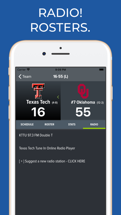 Texas Tech Football Schedules screenshot 2