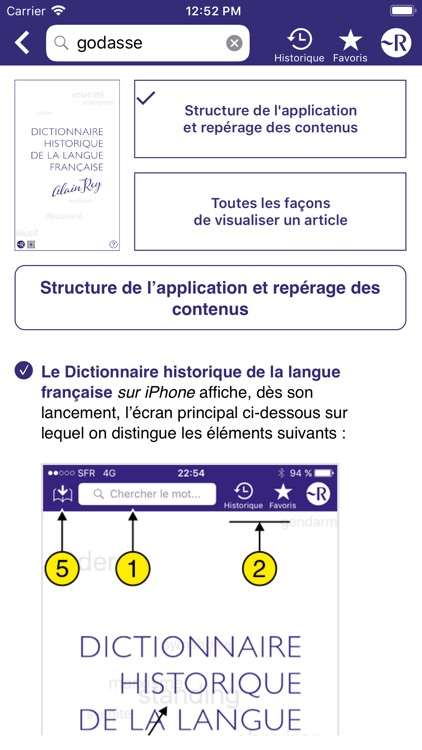 Dictionnaire Robert Historique screenshot-9