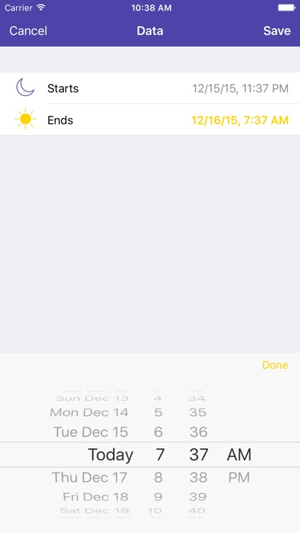 Sleep Diary App screenshot-4