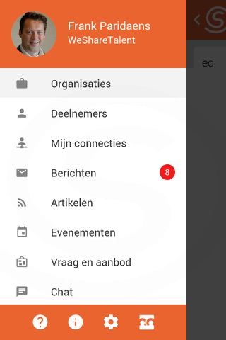WeShareTalent - náhled