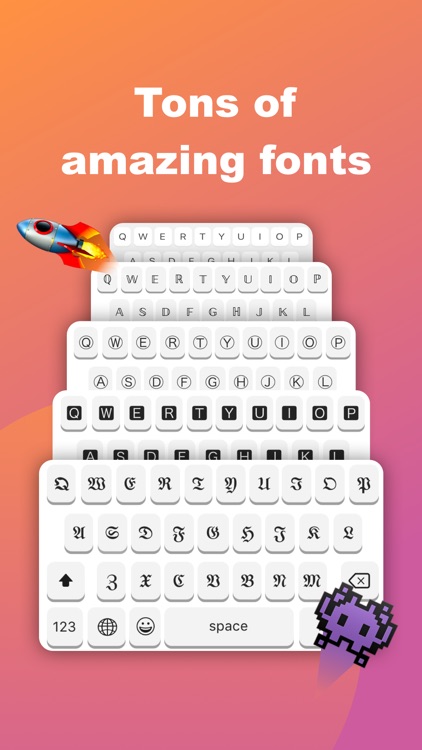 Fonts & 下๏η匕ʂ Keyboard