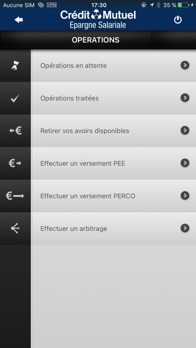 How to cancel & delete CM Épargne Salariale from iphone & ipad 4