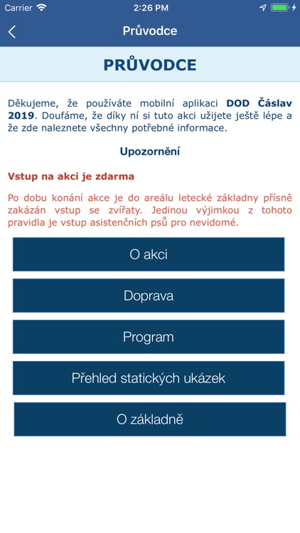 DOD Čáslav 2019 screenshot-4